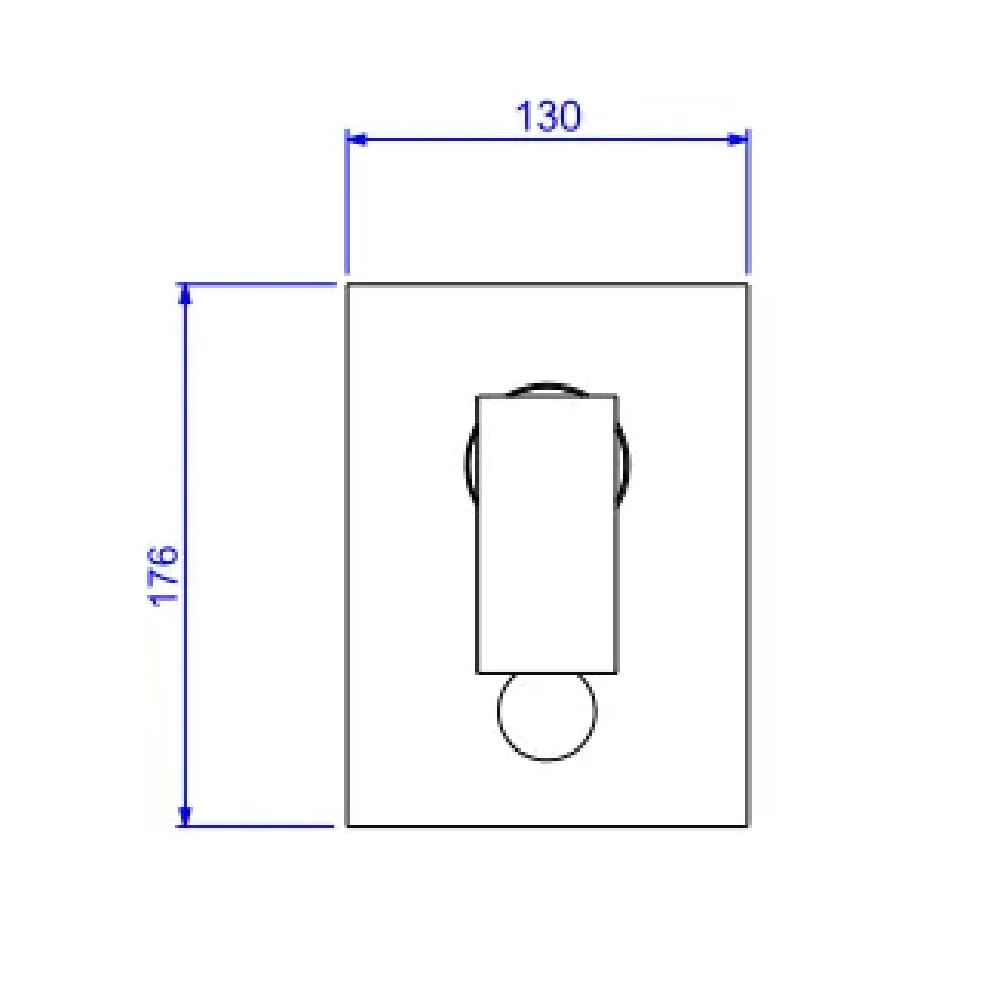 Encontraproduto.com.br - Misturador Monocomando de Chuveiro 4 Vias com Desvio Unic Black Matte Deca
