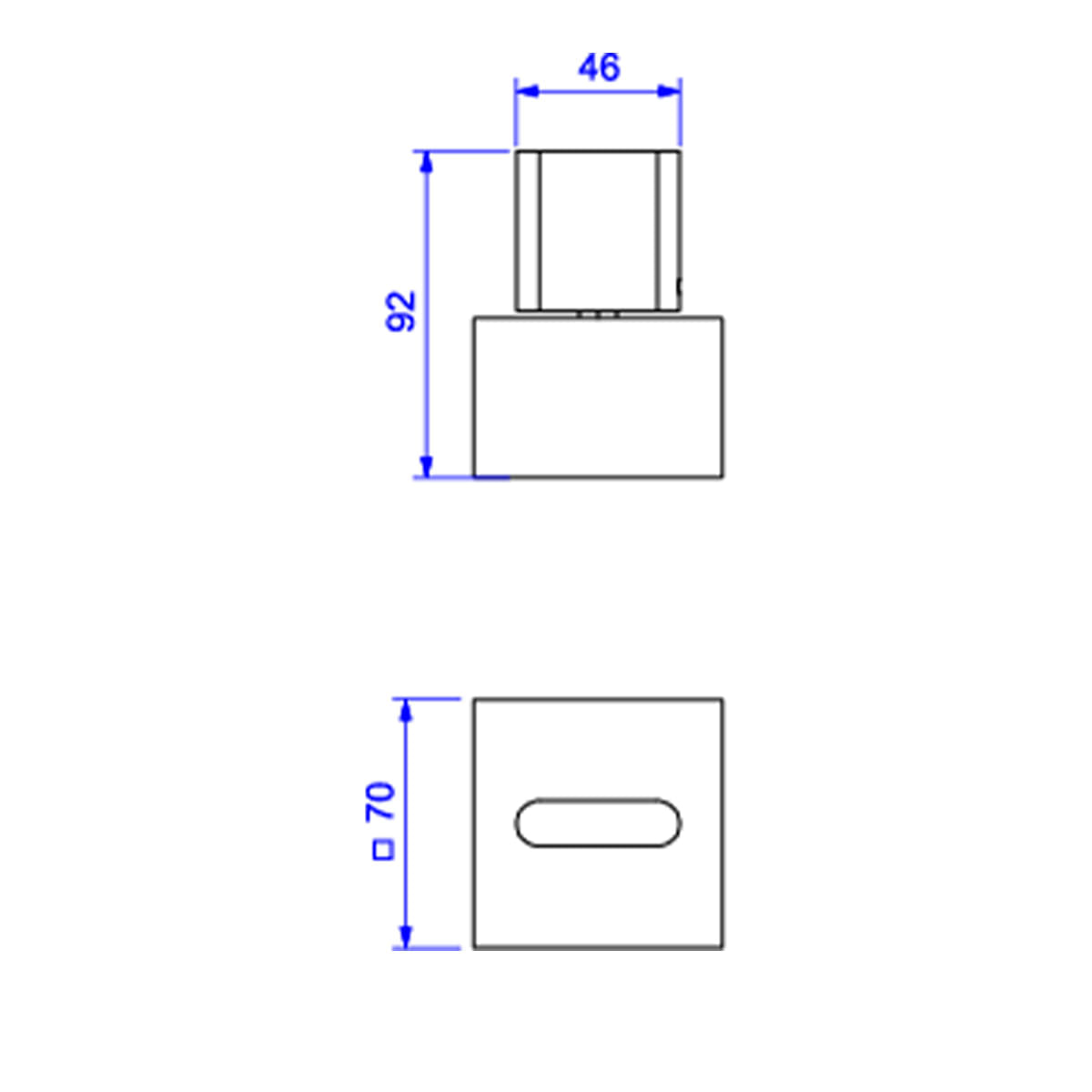 Encontraproduto.com.br - Acabamento para Registro de Gaveta Deca de 1 1/4