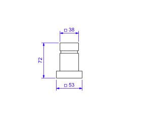 Encontraproduto.com.br - Acabamento para Registro de Pressão Deca 1/2