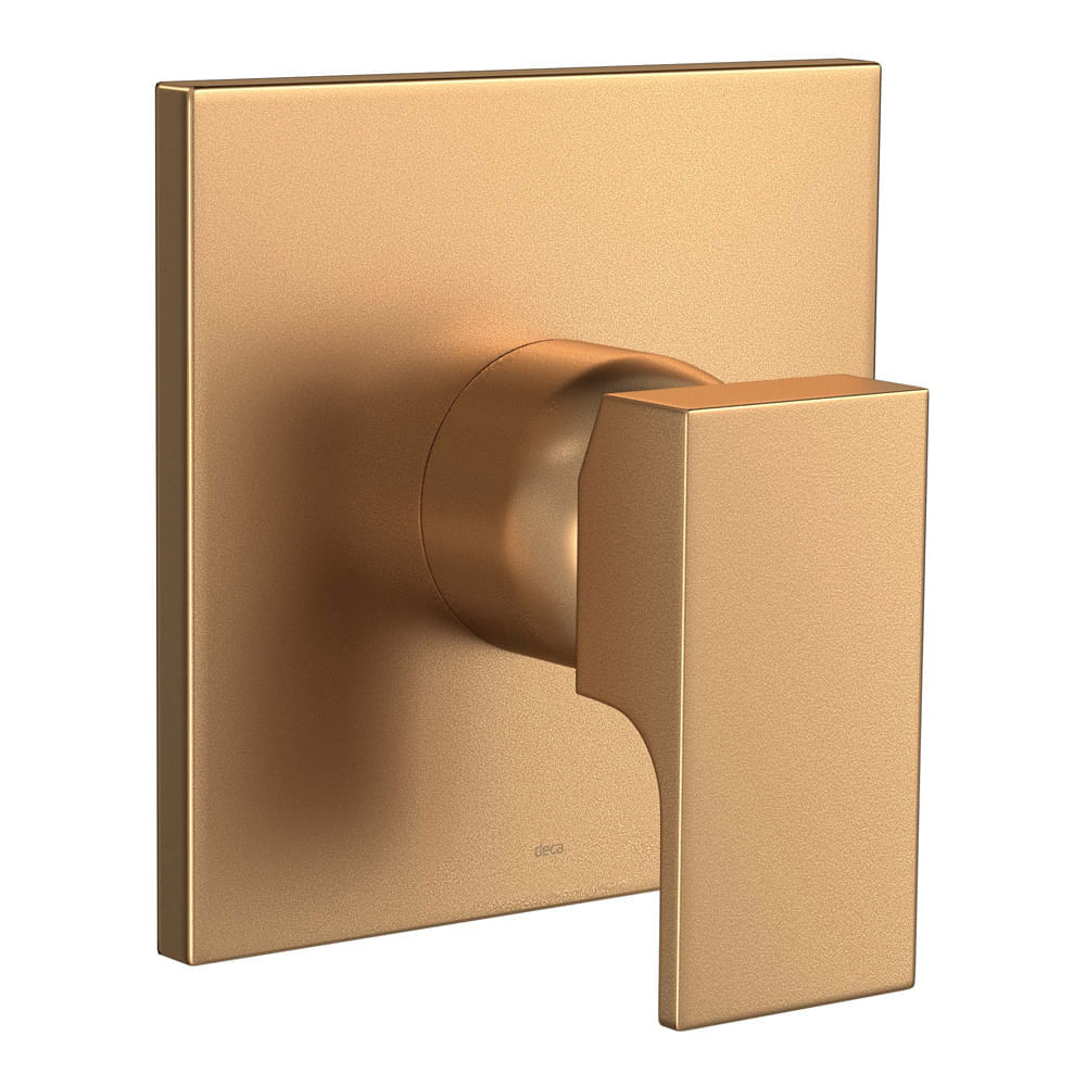 Encontraproduto.com.br - Acabamento para Ducha Higiênica Monocomando Unic Gold Matte 4993.GL90.ACT.MT - Deca