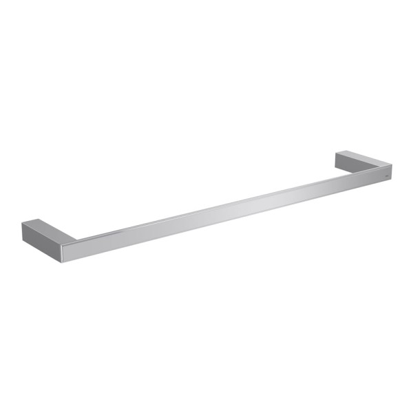 Porta Toalha Barra 60cm Contemporânea Cromado