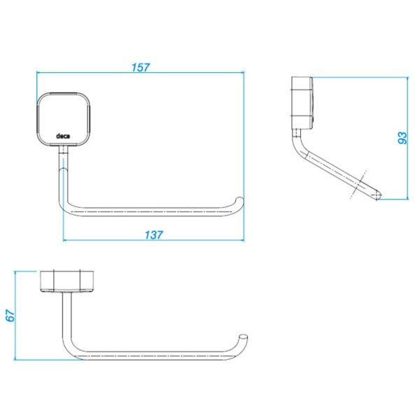 Encontraproduto.com.br - Kit de Acessórios Deca com 5 Peças | Pix