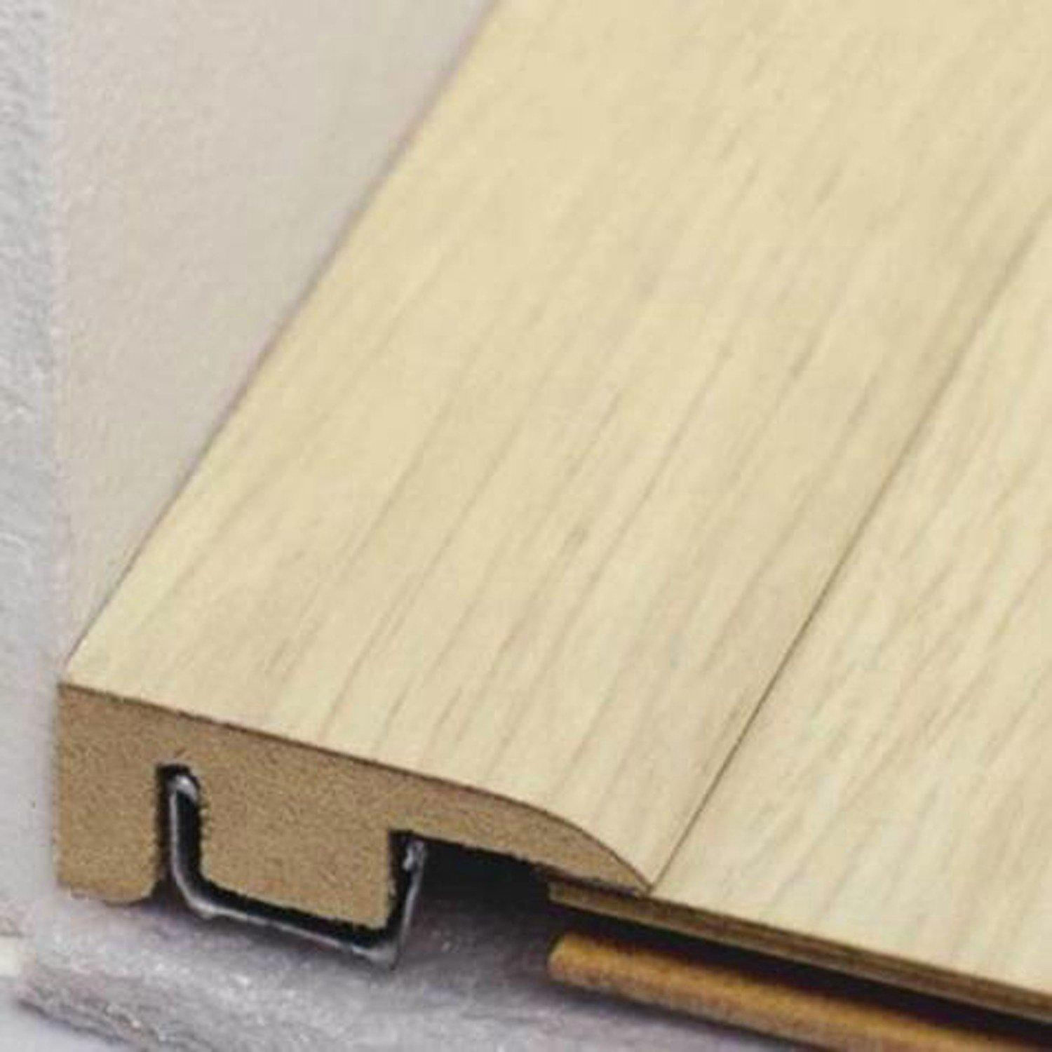 Perfil T Piso Parede Para Piso Laminado Durafloor Patina Perola 210x1x3,2cm