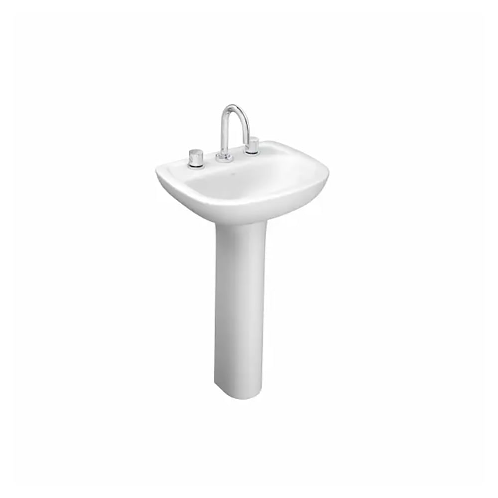 Encontraproduto.com.br - Lavatório Lavatório Aspen/Vogue Plus 54X46,5cm Branco