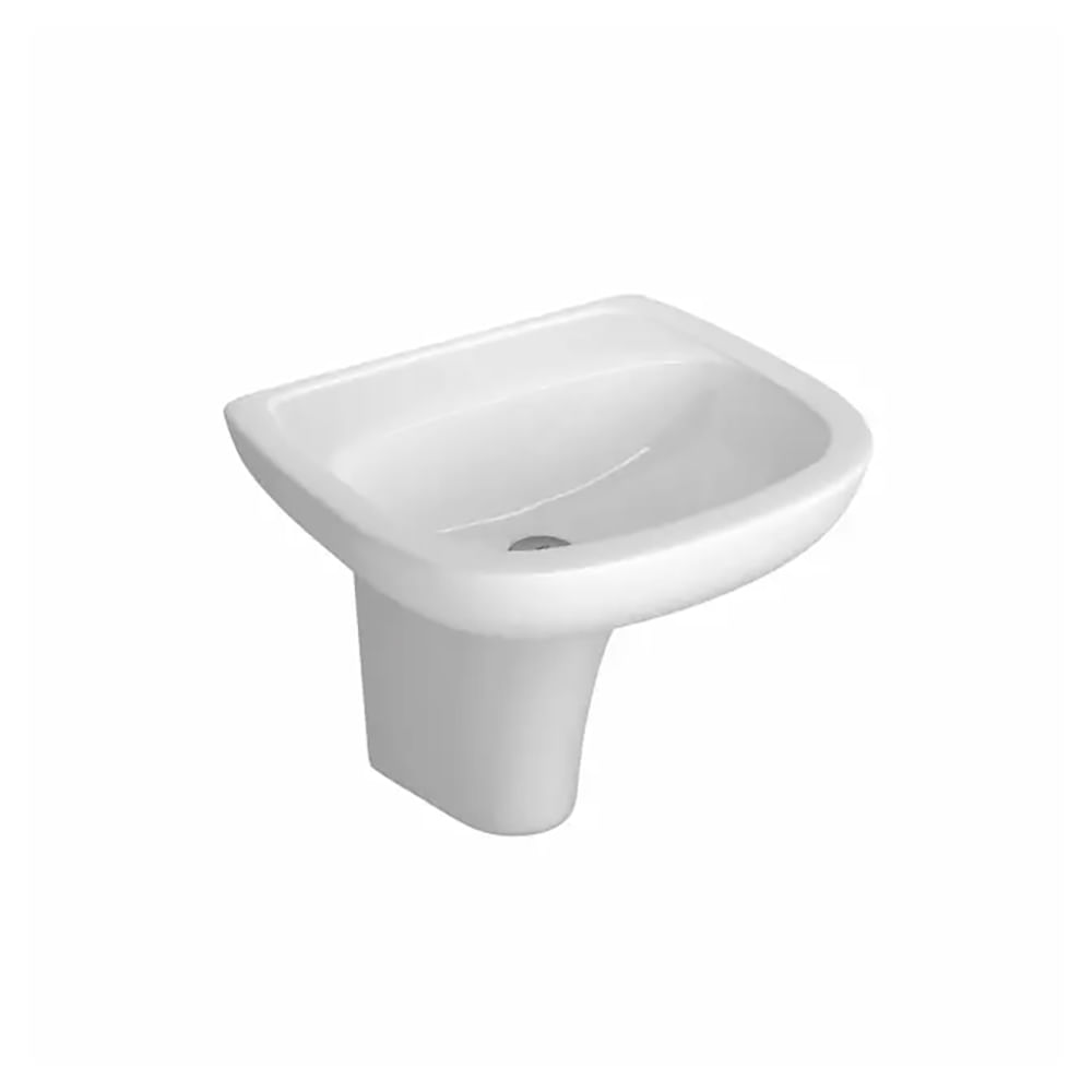 Encontraproduto.com.br - Lavatório Lavatório Aspen/Vogue Plus 54X46,5cm Branco