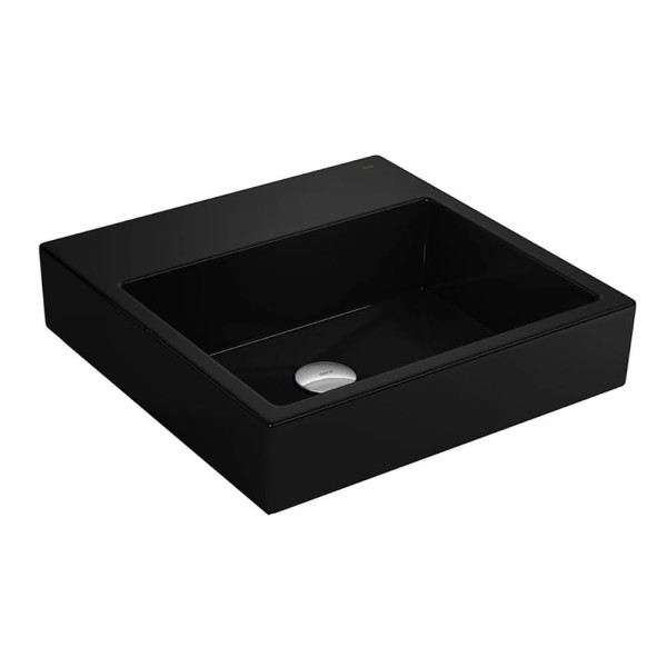 Cuba de Sobrepor Quadrada com Mesa 41,5X36cm Ébano
