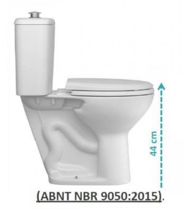 Encontraproduto.com.br - Vaso Sanitário para Caixa Acoplada Izy Conforto Branco Deca