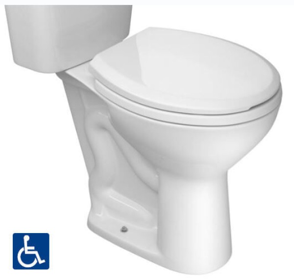 Vaso Sanitário para Caixa Acoplada Izy Conforto Branco Deca