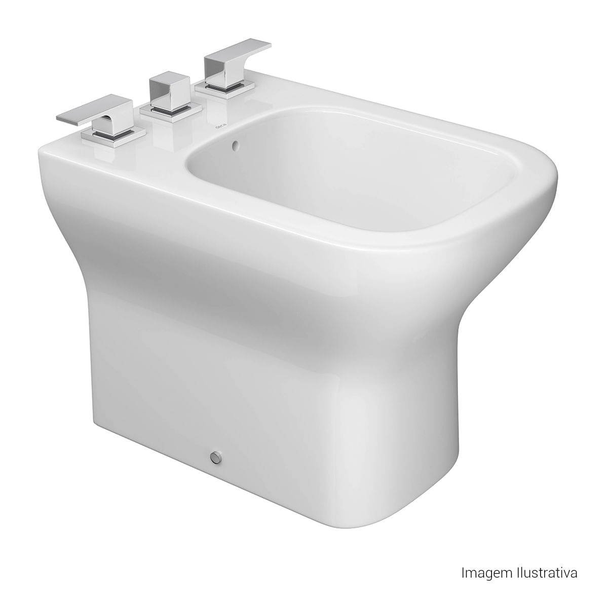 Encontraproduto.com.br - Bidê Deca 3 Furos | Axis