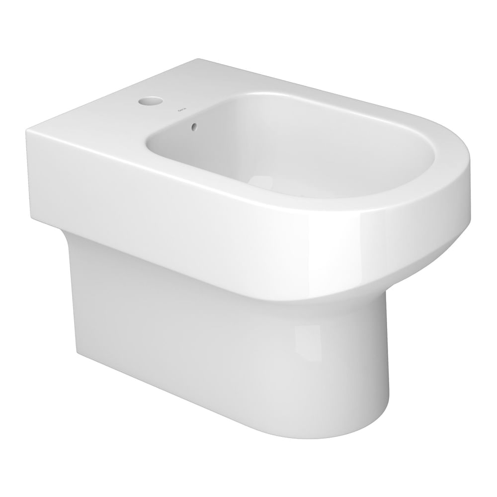 Encontraproduto.com.br - Bidê Deca 1 Furo com Ducha Vertical | Carrara