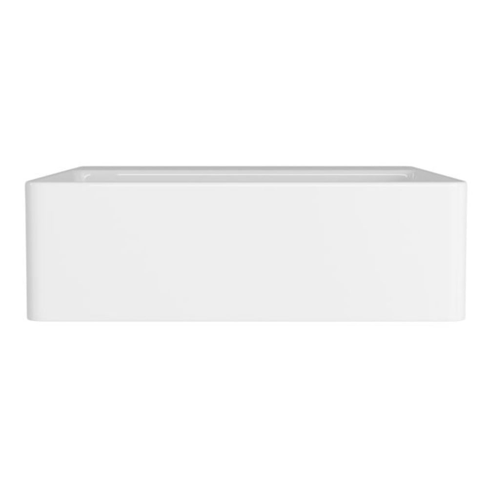 Encontraproduto.com.br - Cuba de Semiencaixe Lavatório Quadrada com Mesa 42X42cm Branco