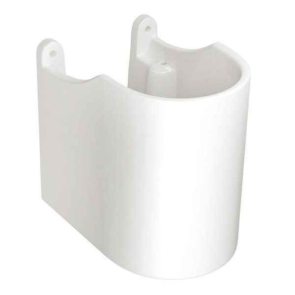 Encontraproduto.com.br - Coluna para Lavatório Suspenso Spot 21X29cm Branco
