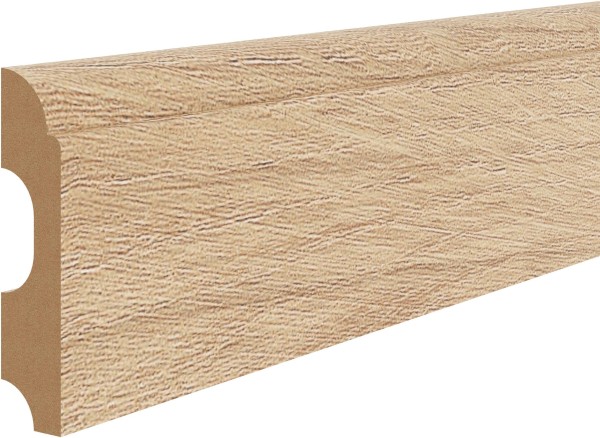 Rodapé Para Piso Laminado Durafloor Clean Belgrado e Filadelfia 210x8x1,8cm