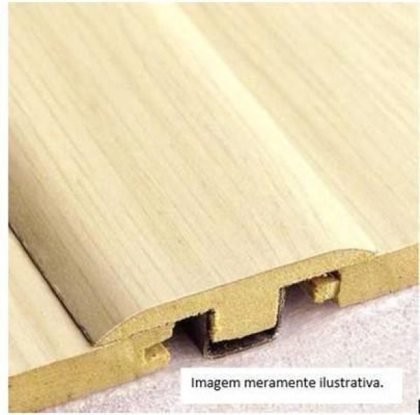 Perfil T Junta de Dilatação Para Piso Laminado Durafloor Riveira 210x4,5x1cm