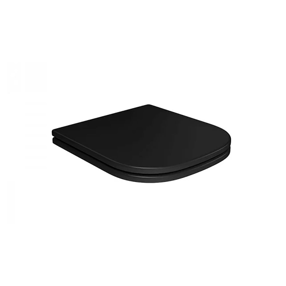 Encontraproduto.com.br - Assento Poliester Slow Close Axis/quadra Ebano Fosco - Deca