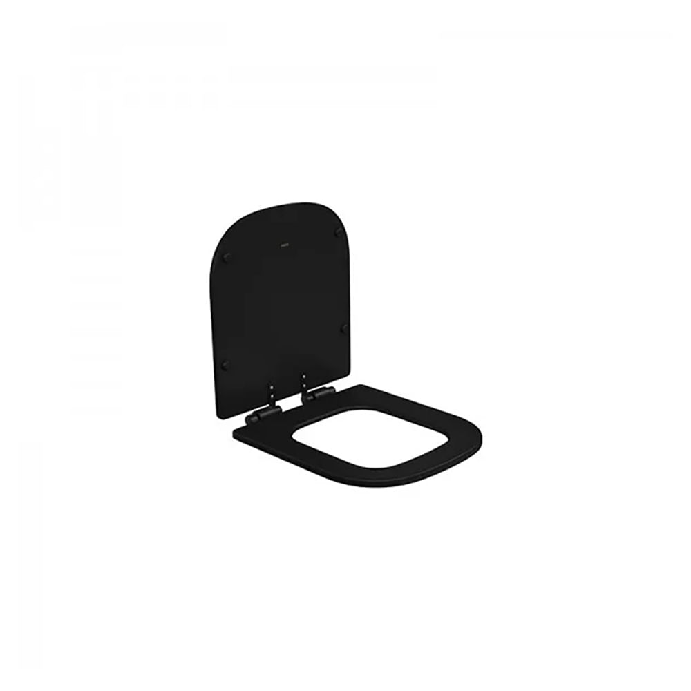 Encontraproduto.com.br - Assento Poliester Slow Close Axis/quadra Ebano Fosco - Deca
