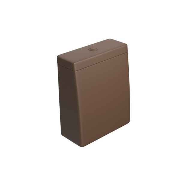 Encontraproduto.com.br - Caixa para Acoplar Monocromática com Acionamento Duo Deca Marrom Fosco