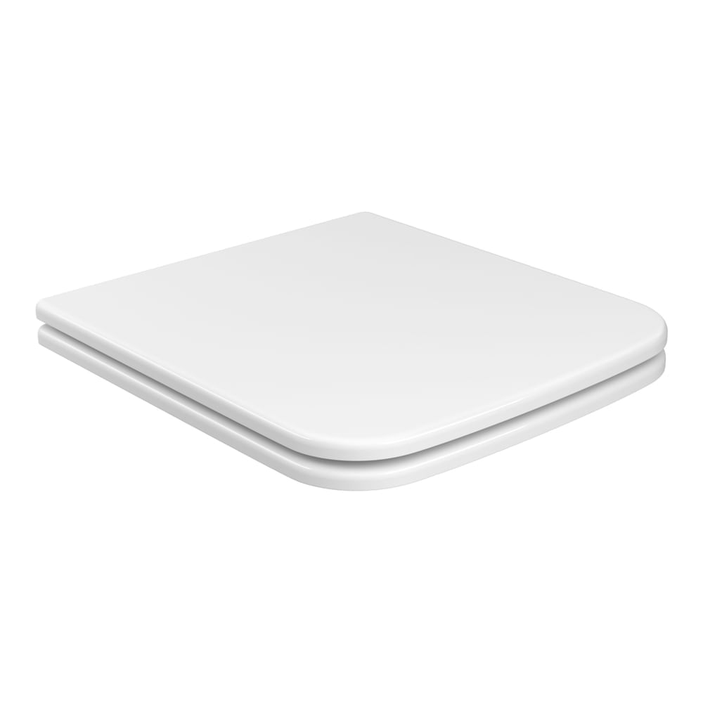 Encontraproduto.com.br - Assento De Poliester Com Slow Close Living Branca - Deca