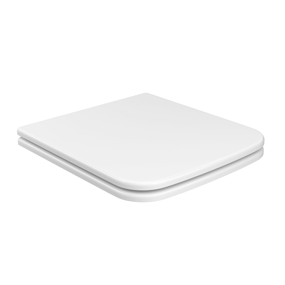 Encontraproduto.com.br - Assento De Poliester Com Slow Close Living Branca - Deca