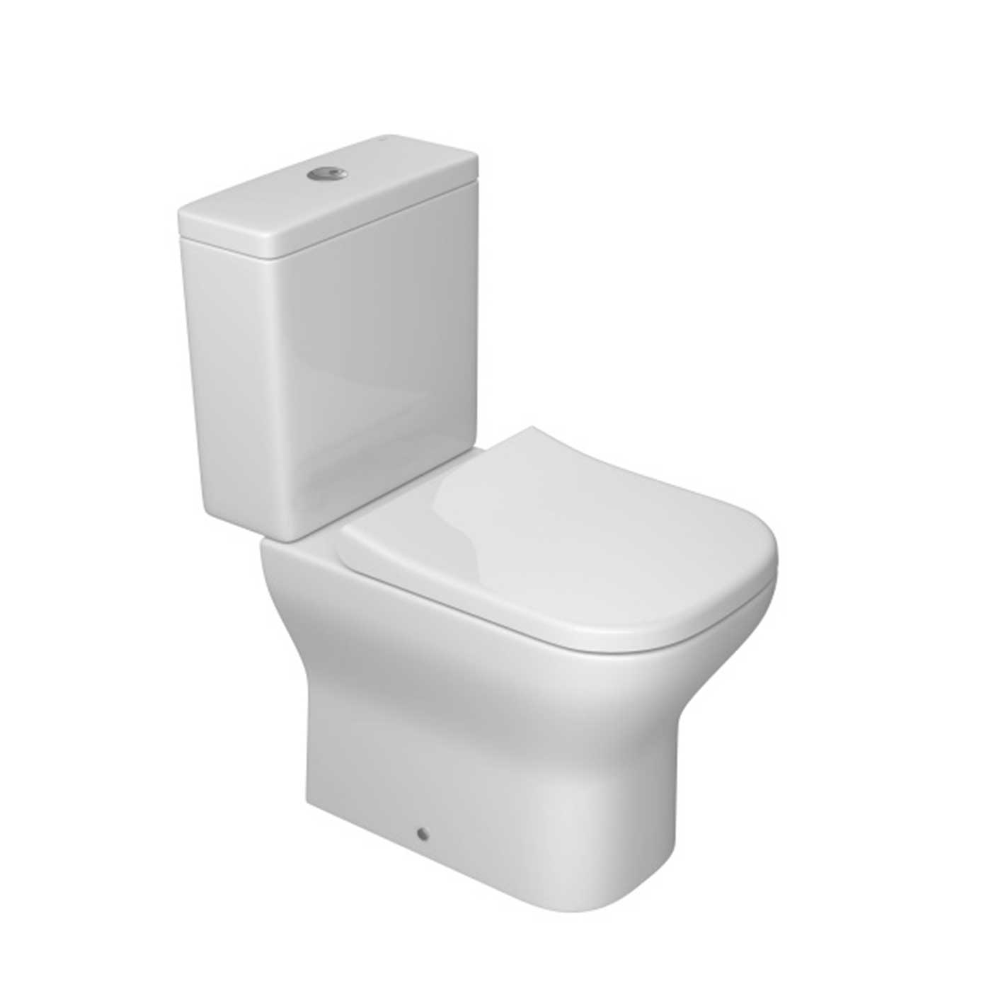 Encontraproduto.com.br - Kit Vaso Sanitário com Caixa Acoplada Axis Acionamento Duplo 3/6L Branco Gelo Deca