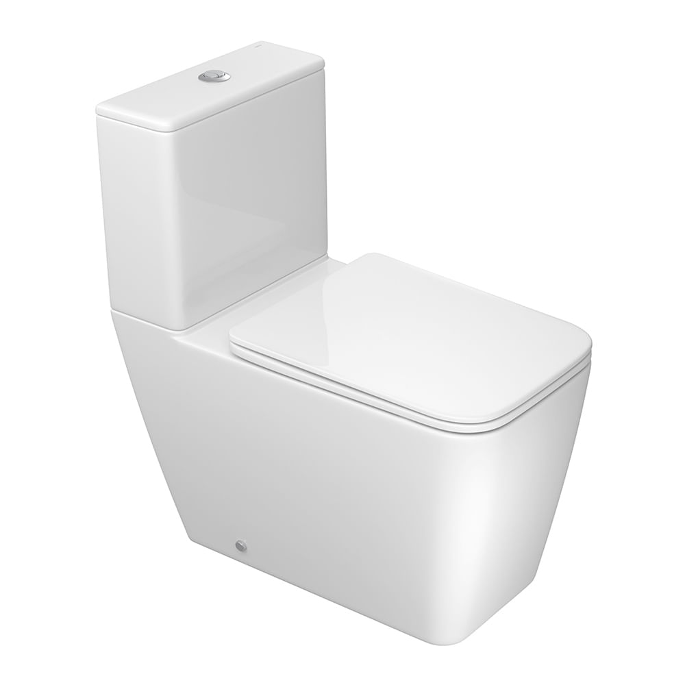 Encontraproduto.com.br - Kit Completo Bacia com Caixa Acoplada Slim Ref. KP.8620.17 Branco Deca