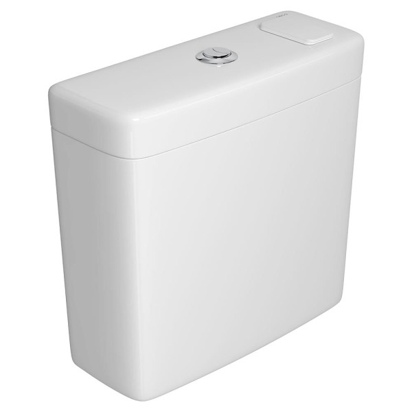 Caixa Acoplada com Dual Flux Mc/Vp/Level/Flex/Clean Branco Cromado