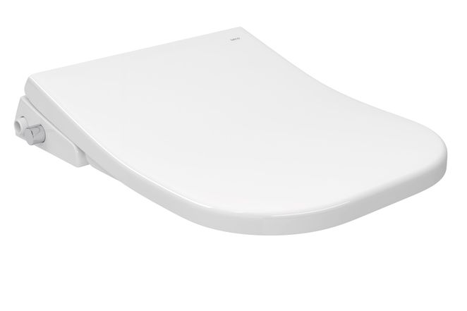 Encontraproduto.com.br - Assento Eletrônico Ducha Luz Noturna Quadra/Axis/Unic Branco