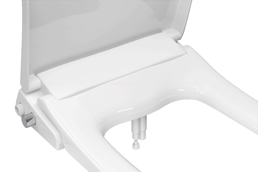 Encontraproduto.com.br - Assento Eletrônico Ducha Luz Noturna Quadra/Axis/Unic Branco