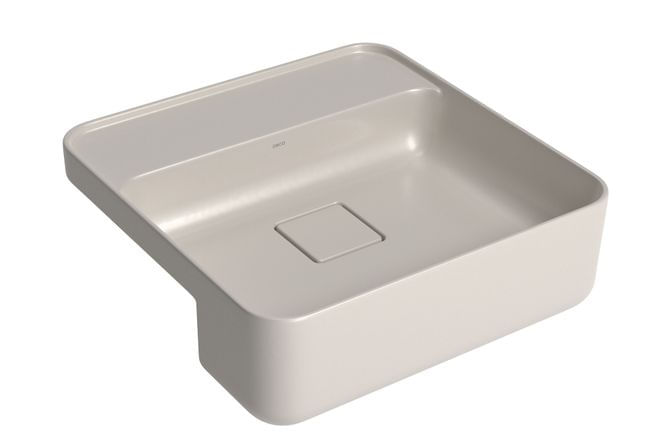 Cuba Semiencaixe 40cm Quadrada com Mesa Barbante Deca