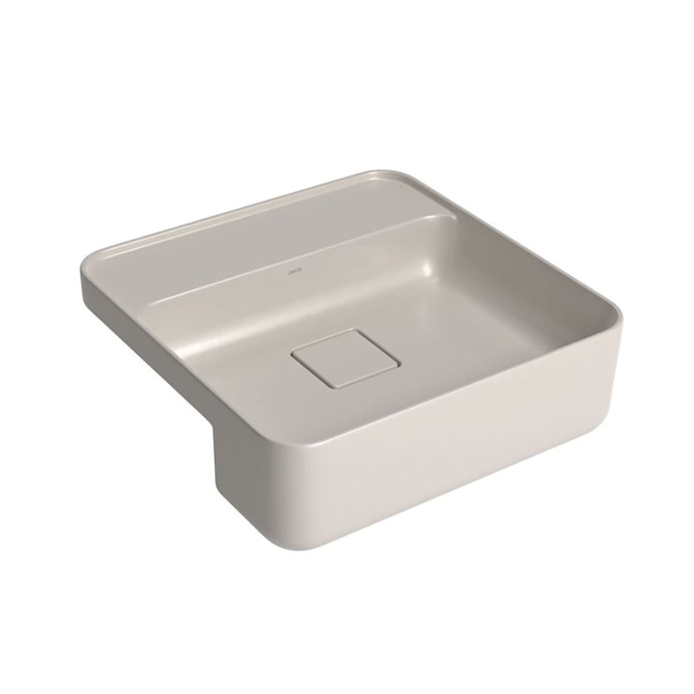 Encontraproduto.com.br - Cuba Semiencaixe 40cm Quadrada com Mesa Barbante Deca