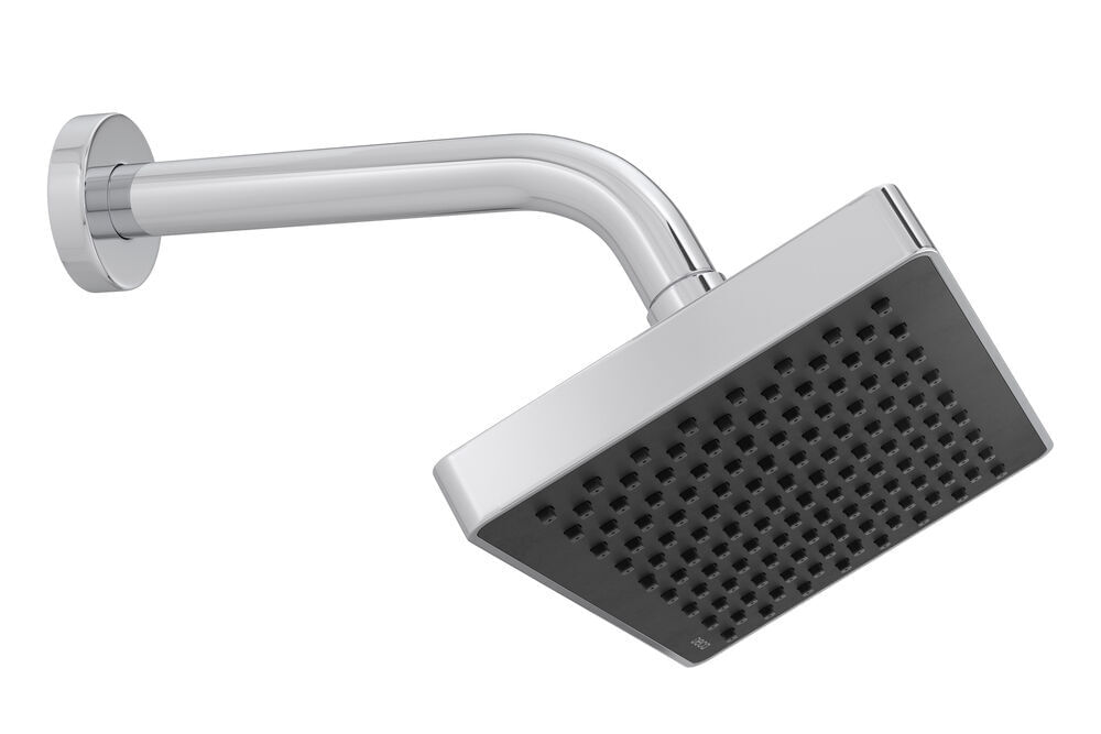 Encontraproduto.com.br - Chuveiro de Parede 20cm Retangular Flex Cromada Deca