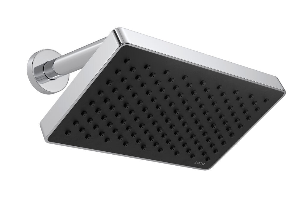 Encontraproduto.com.br - Chuveiro de Parede 20cm Retangular Flex Cromada Deca