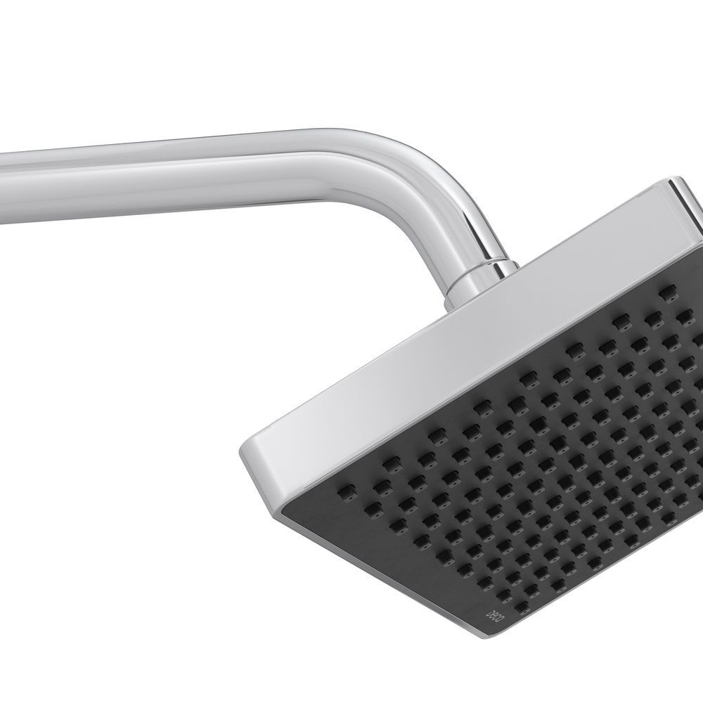 Encontraproduto.com.br - Chuveiro de Parede 20cm Retangular Flex Cromada Deca
