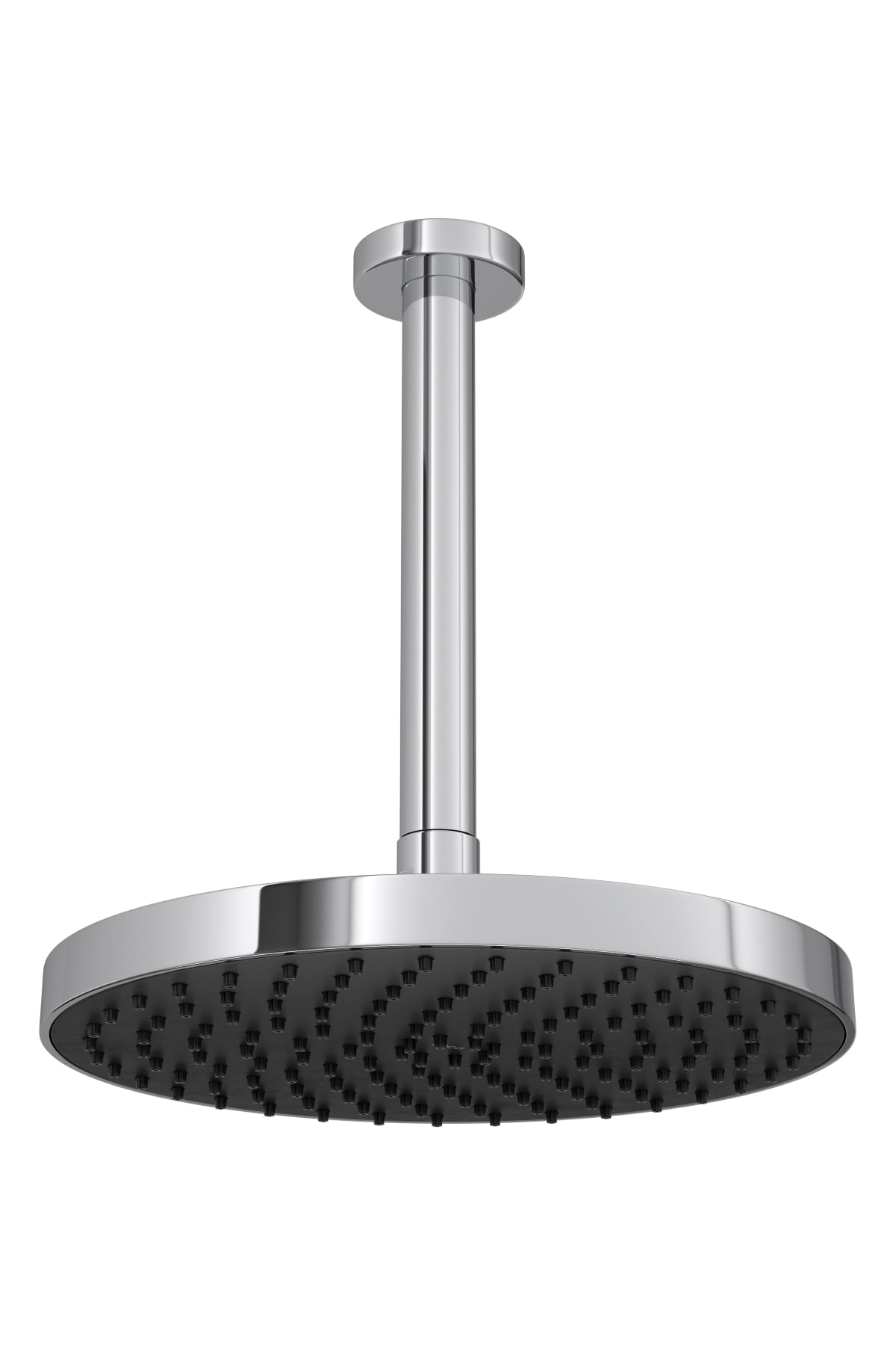 Encontraproduto.com.br - Chuveiro De Teto Redondo Com Tubo Flex Max Cromado - Deca