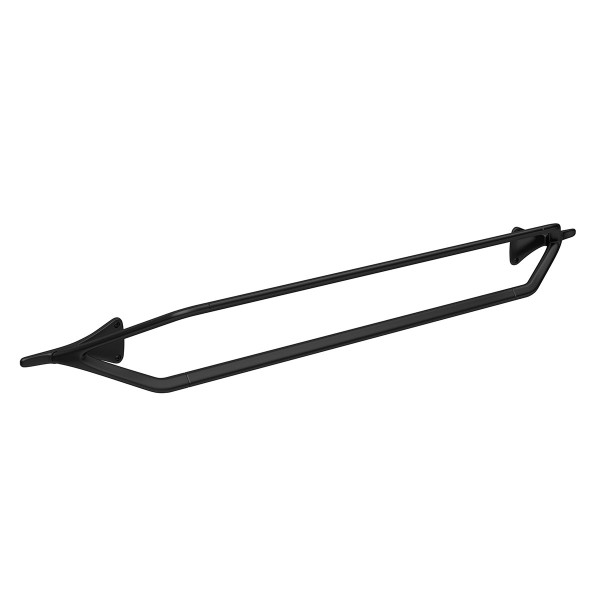 Encontraproduto.com.br - Porta Toalha Duplo Jader Almeida Black Matte