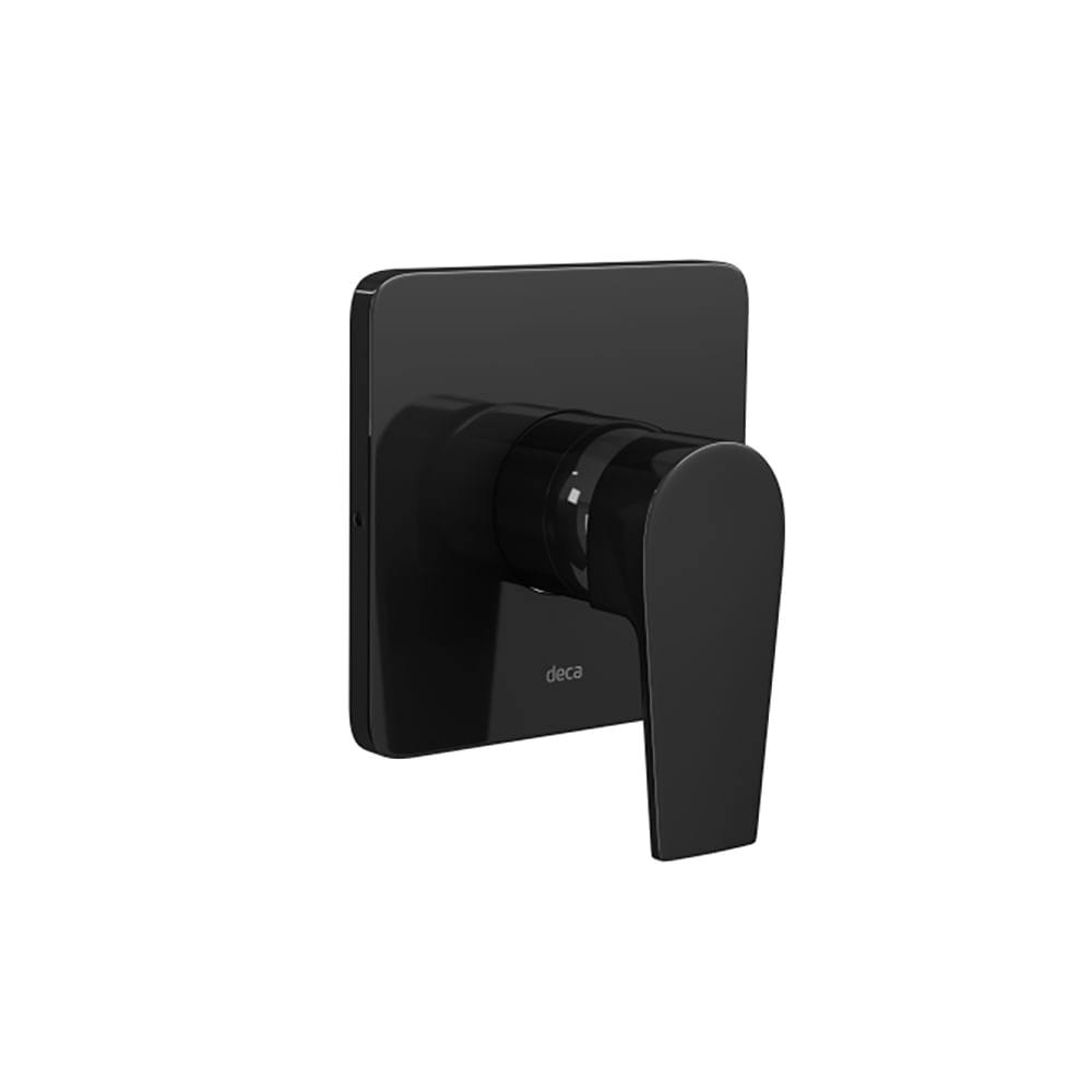 Acabamento Deca Monocomando Para Ducha Higiênica Level Bl26 Black Noir