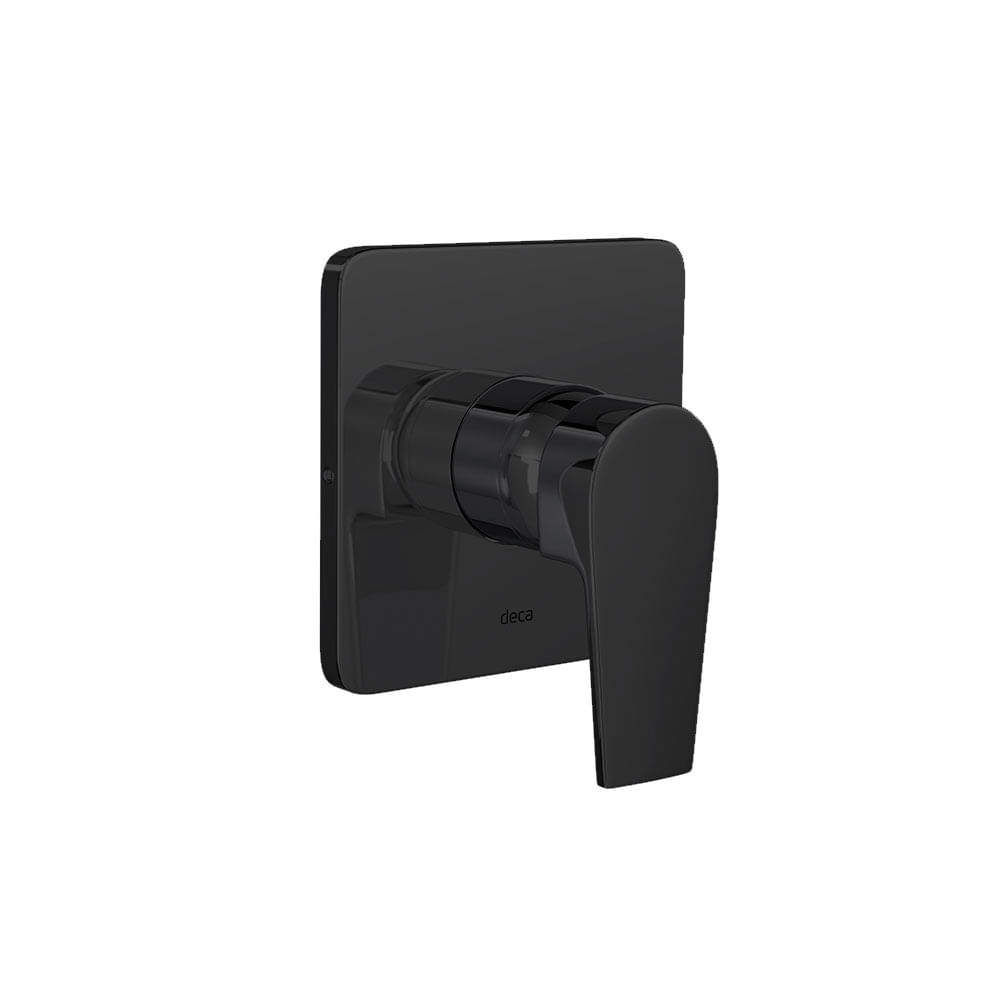 Encontraproduto.com.br - Acabamento Deca Monocomando Para Ducha Higiênica Level Bl26 Black Noir