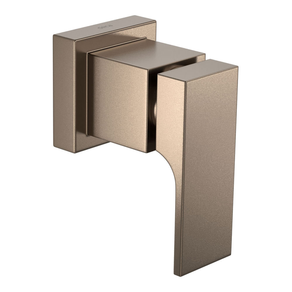 Registro Gaveta Unic Corten Matte Acabamento  1/2, 3/4, 1 - Deca