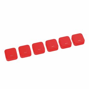 Encontraproduto.com.br - Kit Capinhas de Silicone Contem 7 Capas Aces Pix Vermelho