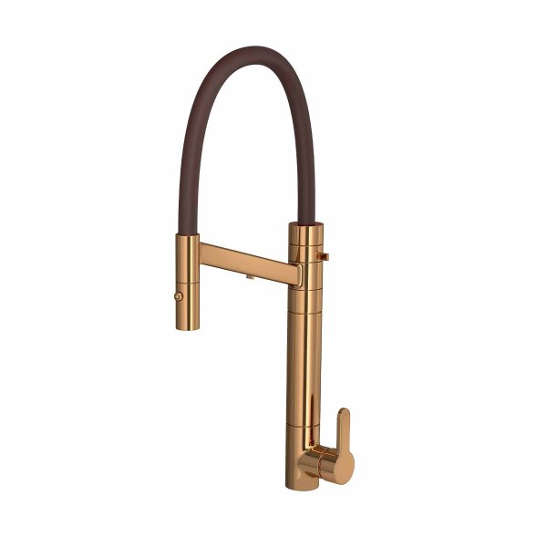 Encontraproduto.com.br - Misturador Monocomando Deca de Mesa Bica Alta para Cozinha com Filtro | Twin Colore