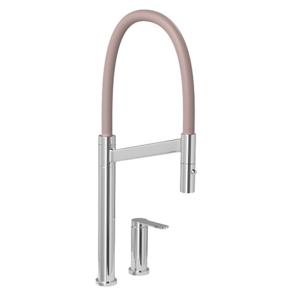 Misturador Monocomando de Mesa Cozinha Bica Movel com Arejador Colore 1/2