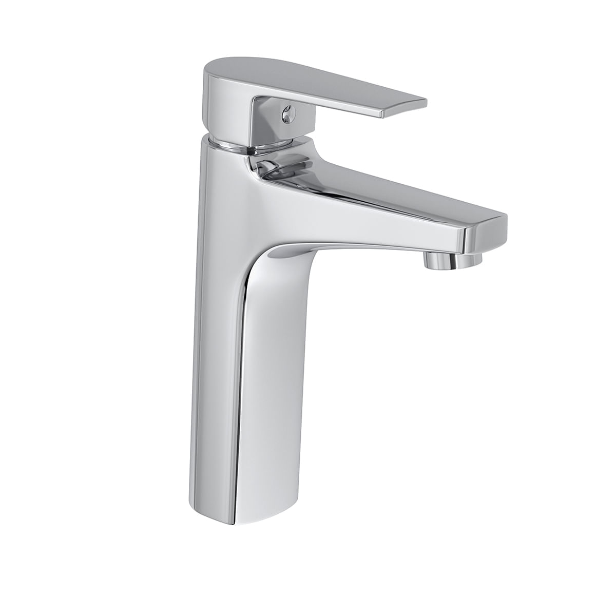 Encontraproduto.com.br - Misturador Deca Monocomando Lavatório Mesa Bica Média Level Cromado 2880 C26