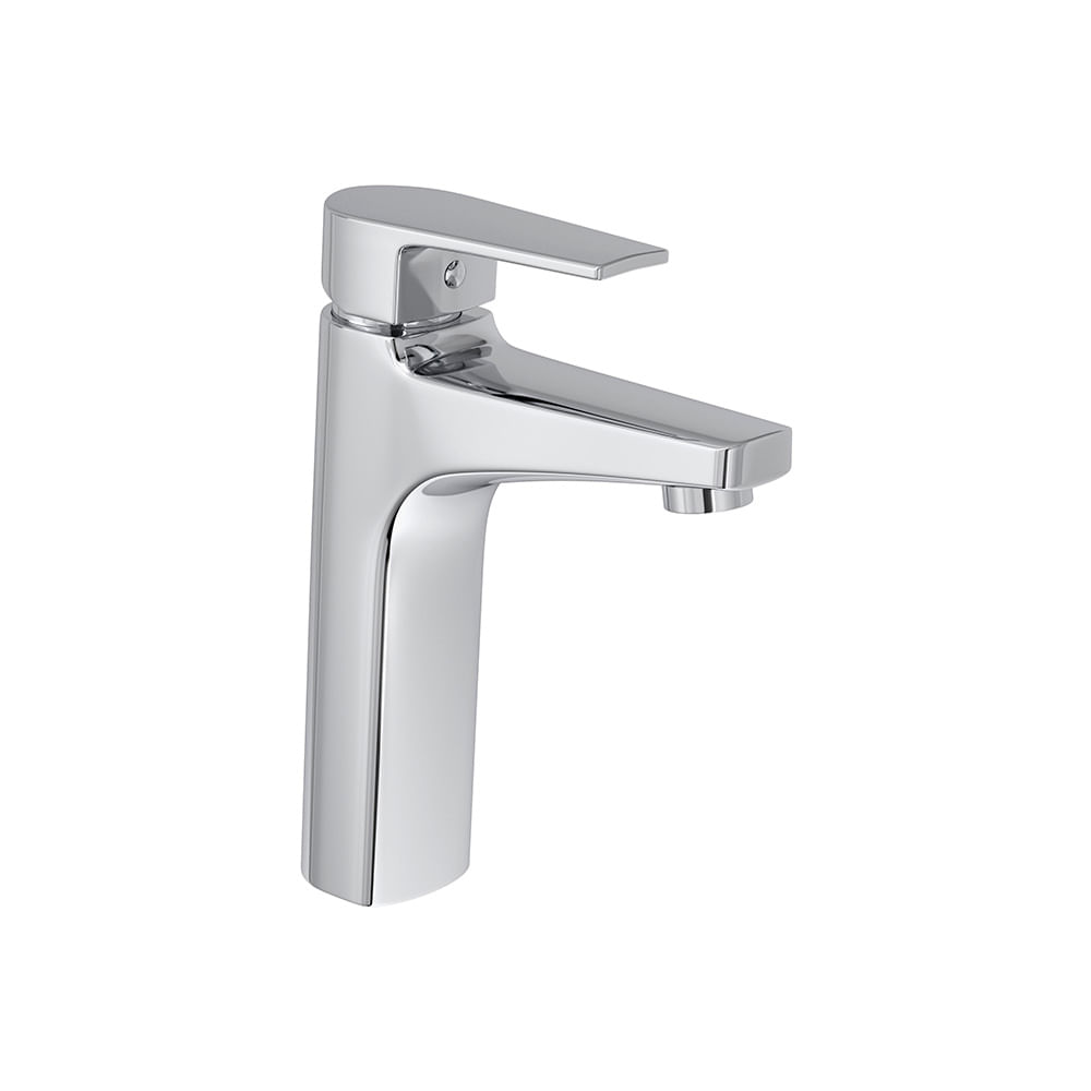 Encontraproduto.com.br - Misturador Deca Monocomando Lavatório Mesa Bica Média Level Cromado 2880 C26