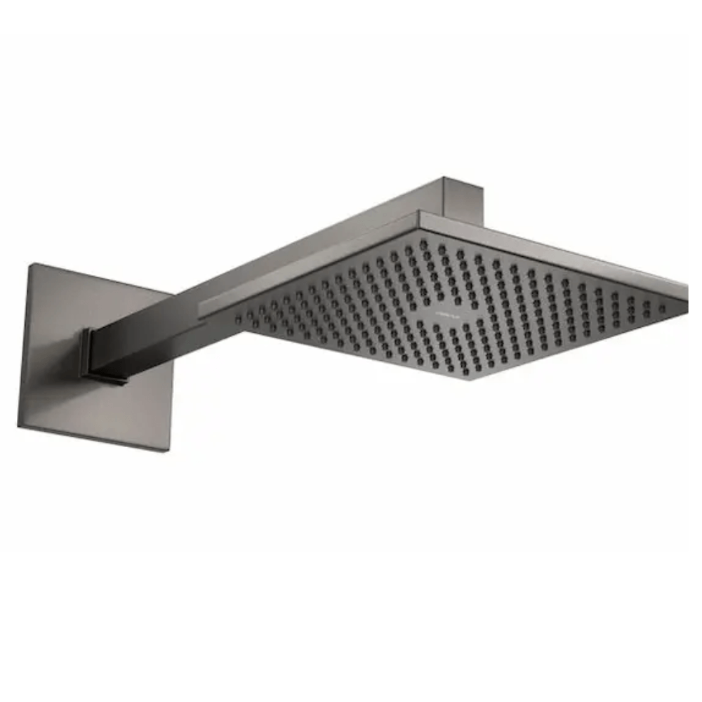Chuveiro C/tubo Parede Quadrado Dark Antracite - Deca