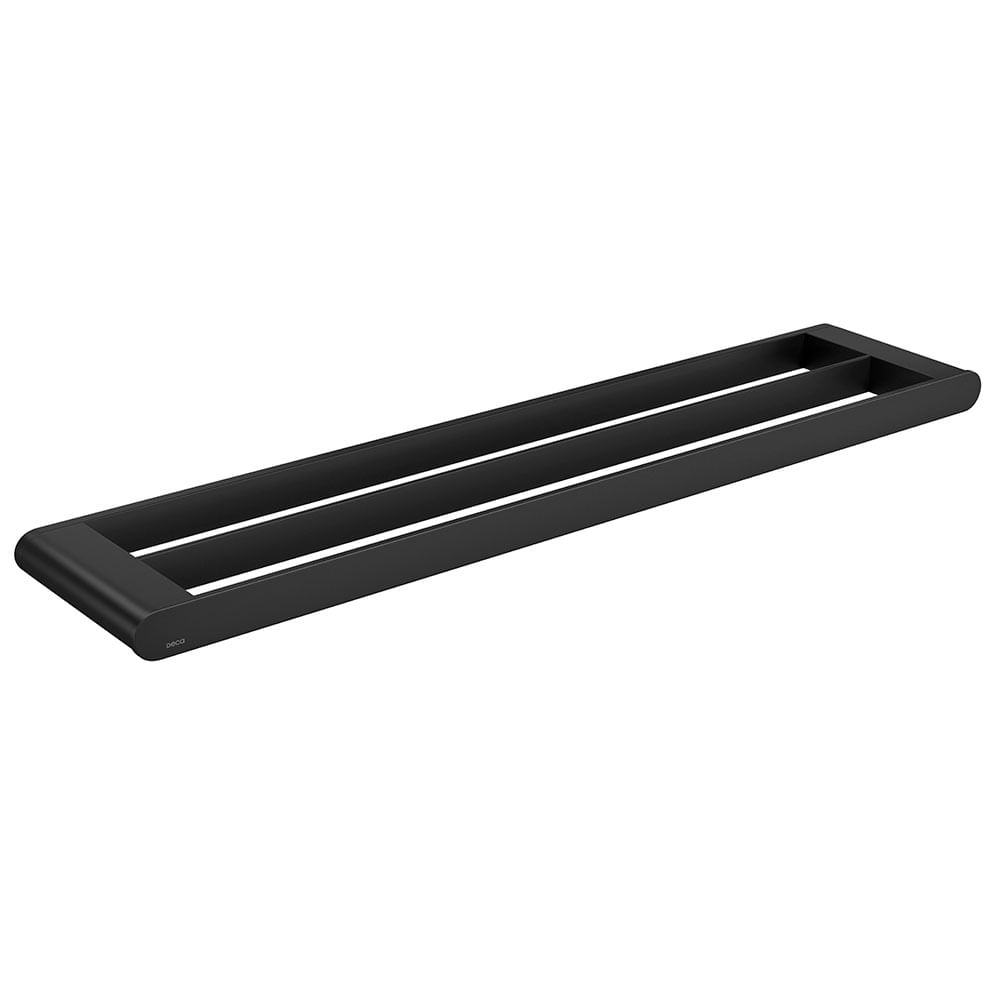 Encontraproduto.com.br - Porta Toalha Duplo 60cm Deca Versa Bl Matte 2042.bl31.060.mt