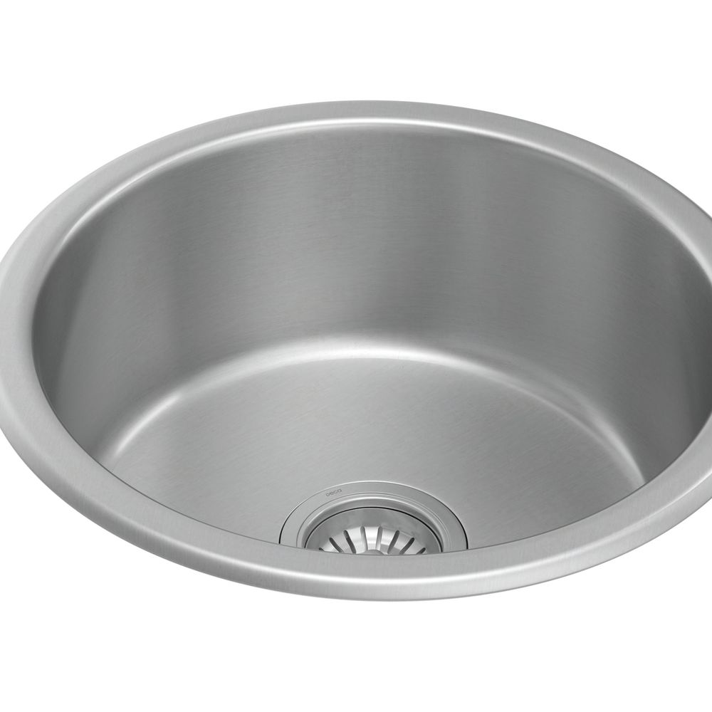 Encontraproduto.com.br - Cuba Redonda de 40cm Facile Ref. CC.610.40.RED.INX Inox Deca
