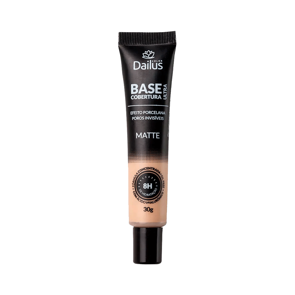 Encontraproduto.com.br - Base Dailus Matte Ultra Cobertura Nude 02
