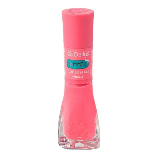Encontraproduto.com.br - Esmalte Dailus fla mimos pluma cor rosa