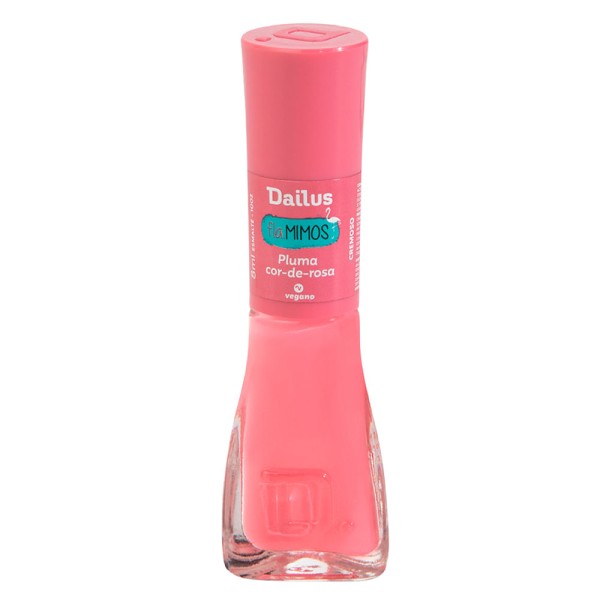 Encontraproduto.com.br - Esmalte Dailus fla mimos pluma cor rosa