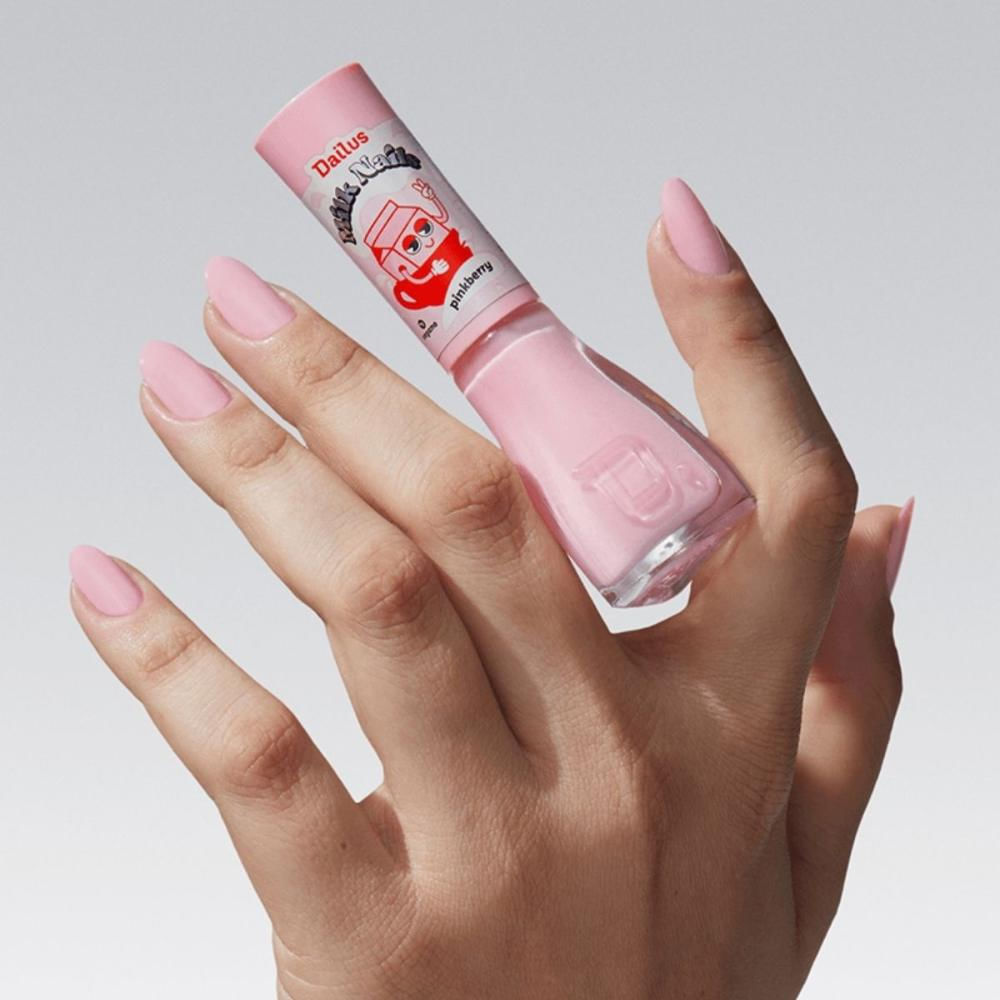 Encontraproduto.com.br - Esmalte Milk Nails 8ml Pinkberry - Dailus